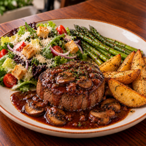 Almuerzo 3: Filet Mignon