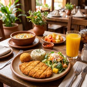 Almuerzo Ejecutivo – Pollo Apanado