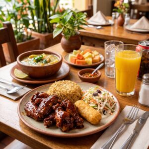 Almuerzo Ejecutivo – Alitas BBQ