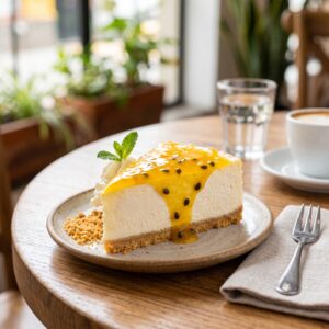 Cheesecake de Maracuyá