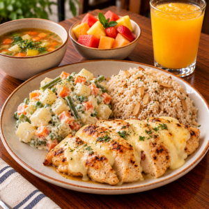 Almuerzo Ejecutivo – Pollo Cheese