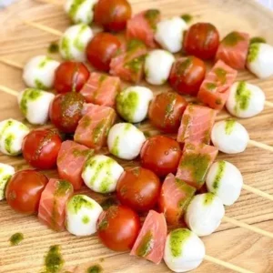 Brocheta de Jamón y queso